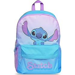 Sac à Dos - MYBAGSTORY - Stitch - Violet - Enfant - Maternelle - 37 Cm