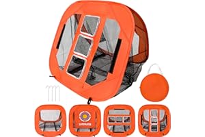 CATCHLUCK Golf Practice Chipping Net 5 Modes Golf Nets for Garden Pop Up Target Indoor Outdoor Training Perfect for Backyard Practice and Golfers