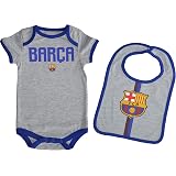 Fc Barcelone Body + Babero bébé Barca - Colección Oficial : Amazon.es: Ropa