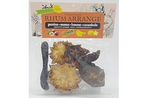 KREOL974 Préparation pour rhum arrange ile de la REUNION saveur PASSION ANANAS BANANE CARAMBOLE