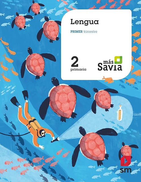 Portada de Lengua. 2 Primaria. Más Savia
