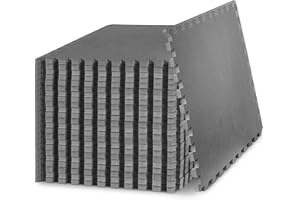 ‎PROSOURCEFIT ProsourceFit Extra Thick Puzzle Exercise Mat 3/4” and 1", Eva Foam Interlocking Tiles for Protective, Cushioned Workout Flooring for Home and Gym Equipment