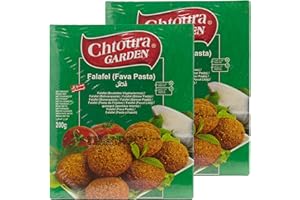 BABA GOURMET Chtoura Garden Arabische Falafelmischung - Vegane Bratlinge - Vegetarische Falafel 200 g (2 x 200 g)