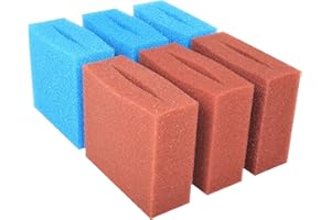 Wacredo Ersatzschwamm Set für Oase BioSmart 14000/16000 Teichfilter Filterschwämme Filter Komplettset Wasseraufbereitung Filterschwamm Teichpflege Ersatzschwämme