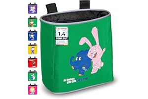 ‎GRINSEZWERGE GRINSEZWERGE Kinder Lenkertasche | Die Sendung mit dem Elefanten | Laufrad Lenkertasche | Fahrrad Lenker Tasche | Fahrradkorb Fahrradtasche Laufradtasche Lenkerkorb | Zubehör Kinderfahrrad