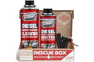 SYPRIN Original Additif et Nettoyant pour Entretien des Systèmes Diesel, Nettoyage et Rinçage des Injecteurs, Buses d'Injection, Filtres à Particules Diesel, DPF - pour des Performances Extrêmes