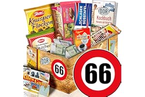 OSTPRODUKTE-VERSAND Geschenk zum 66. Geburtstag/Schokoladenbox DDR/Geschenke 66 Geburtstag Mann