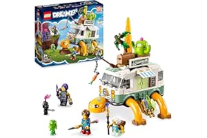 LEGO 71456 DREAMZzz Le Van Tortue de Mme Castillo, Construisez Un Camping-Car de la Série TV de 2 Façons, Comprend Mateo, Zoey et Les Personnages de Z-Blob, Jouet Créatif pour Enfants Dès 7 Ans