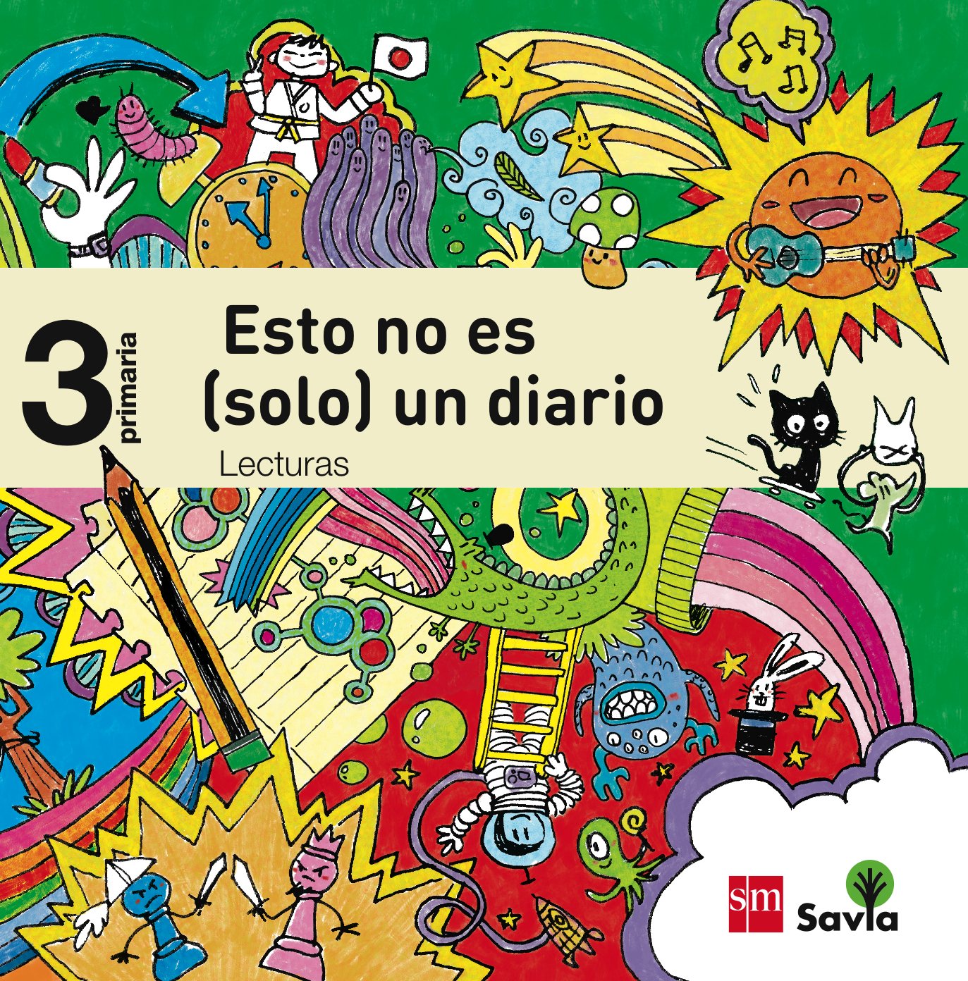 Lecturas: Esto no es un diario. 3 Primaria. Savia
