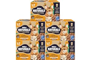 Webbox Naturals Complete Adult Wet Cat Food, 60 x Meat & Fish in Jelly Variety Pack - Made with Natural Ingredients and No Nasties (60 x 100g Pouches)