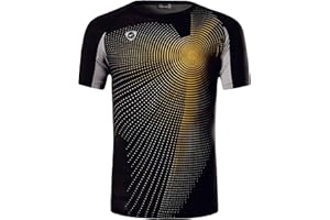 jeansian Hombre Sport Dry Fit Deportiva tee Shirt Tshirt T-Shirt Manga Corta Tenis Golf Bowling Camisetas LSL133