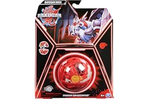 BAKUGAN 3.0 - PACK 1 DEKA BAKUGAN - Assemblez Et Personnalisez Votre Deka Bakugan - 1 Carte Portail, 1 Carte Maîtrise - Collection Bakugan Jouet - Jouet Enfant 6 Ans Et + - Modèle Aléatoire