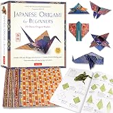 Japanese Origami for Beginners Kit: 20 Classic Origami Models: Kit with 96-page Origami Book, 72 Origami Papers and Instructi