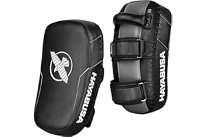 Hayabusa PTS3 Thai Pads - Pre-curved - Black - Standaardmaat