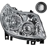 LONGLING Right Headlights with Motor for Fiat Ducato Citroen Jumper Peugeot Boxer 2006-2010
