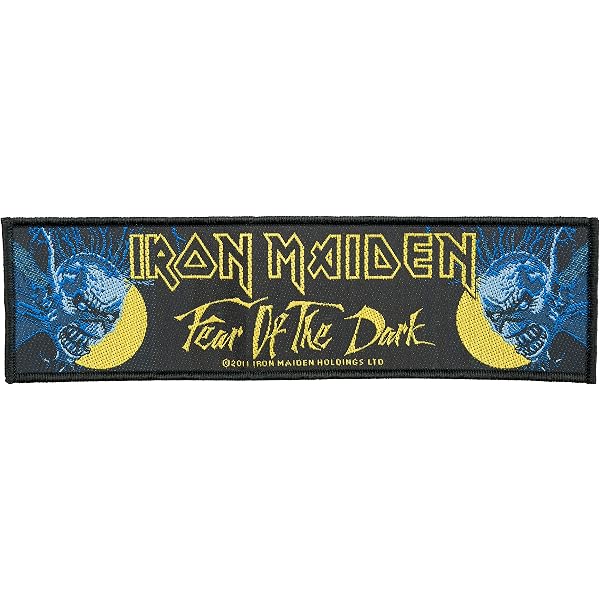 Patch Iron Maiden Fear Of The Dark - Écusson Tissé Officiel