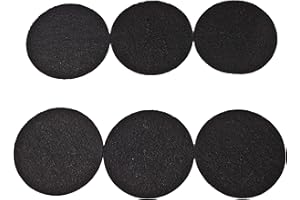 LTWHOME Compatible Activé Carboné Filtration Tapis Convient pour Eheim Ecco Pro 130/200/300 Ecco 2232/2234/2236 (Paquet de 6)