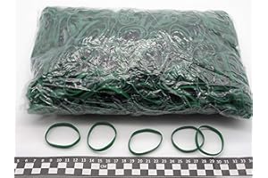 Progom - Elastiques - 60(Ø38) mm x 5mm -vert- sac de 1kg