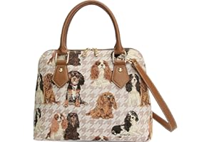 SIGNARE Tapisserie Siganre Sac à Main Femme, Sac D'épaule, Sac Porté épaule, Sac Bandoulière Femme avec des dessins de mode