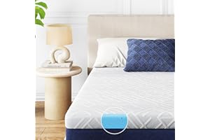 ‎NIXNAP NixNap Gel Topper 140x200cm H3/H4, 7cm stützendem Kaltschaumkern, Öko-TEX Zertifiziert, bequemer Matratzentopper für Boxspringbetten und unbequeme Betten Schlafsofas