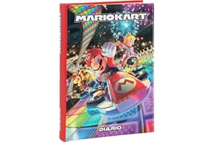 FRANCO COSIMO PANINI MARIO KART - Diario Scuola 2024-2025 Ufficiale Mario Kart, Diario 12 Mesi Ideale per la Scuola Elementare, con Copertina Imbottita e 320 Pagine Interne Stampate a Colori, 13 x 17,8H, Rosso