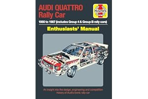 Audi Quattro Rally Car Enthusiasts' Manual: 1980 to 1987 Includes Group 4 & Group B Rally Cars * An Insight into the Design, Engineering and Competition History of Audi's Iconic Rally Car