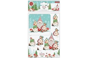 Craft Consortium 3D Decoupage & Topper Set-It's Snome Time