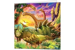 Kartka z życzeniami 3D LiveLife – Dino Delight od Deluxebase. Soczewkowe kartki z życzeniami 3D z kopertami, kartki okolicznościowe z dinozaurami na każdą okazję z oryginalną grafiką Michaela