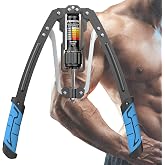 PROIRON Barra Twister de Potencia Hidr&aacute;ulica Ajustable 10-200 kg | Para Musculaci&oacute;n de Pectorales, Hombros, Brazo y Espalda