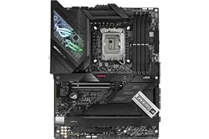 ASUS ROG STRIX Z690-F GAMING WIFI – Carte mère Intel LGA 1700 ATX (16+1 phases d’alimentation, DDR5, PCIe 5.0, WiFi 6E, LAN 2,5Gb, 4 M.2 avec dissipateurs plaques arrières, PCIe Q-Release, Aura Sync)