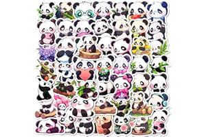 Mistree 50 naklejek Panda