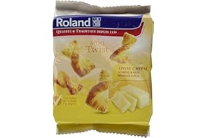 Roland Mini Twist Schweizer Käse 75 g, 10er Pack (10 x 75 g)
