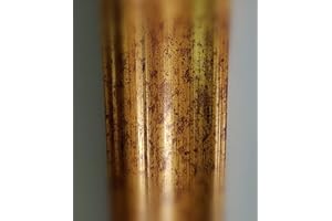 Artecentro cornice dorata per quadri - oro/colore con o senza passepartout in legno-varie misure (oro antico, 50 x 70)