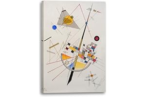 PRINTED PAINTINGS Impression sur toile (60x80cm): Wassily Kandinsky - Tension délicate
