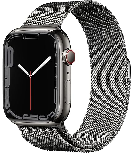 Apple Watch Series 8 [GPS + Cellular 41 mm] Smart Watch w/Graphite 