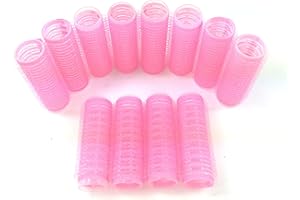 Small Size Hair Rollers Curlers Self Grip Holding Rollers Hairdressing Curlers Hair Design Sticky Cling Style For DIY Or Hair Salon By Kamay's (Gripping Sticky Rollers 20mm 7/8" 12PCS)