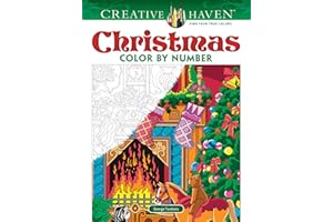 Creative Haven Christmas Color by Number