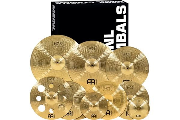 Meinl Cymbals HCS SCS1 Ultimate Jeu de cymbales spéciales Bronze