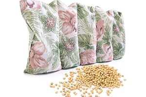 Amilian Coussin de noyaux de cerise - 50 x 20 cm - Idéal comme coussin de massage, coussin chauffant, coussin froid