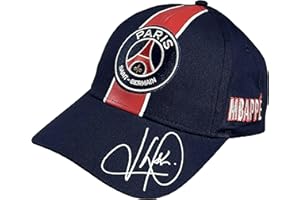 Paris Saint-Germain Casquette PSG - Kylian Mbappé - Collection Officielle Taille Adulte ado