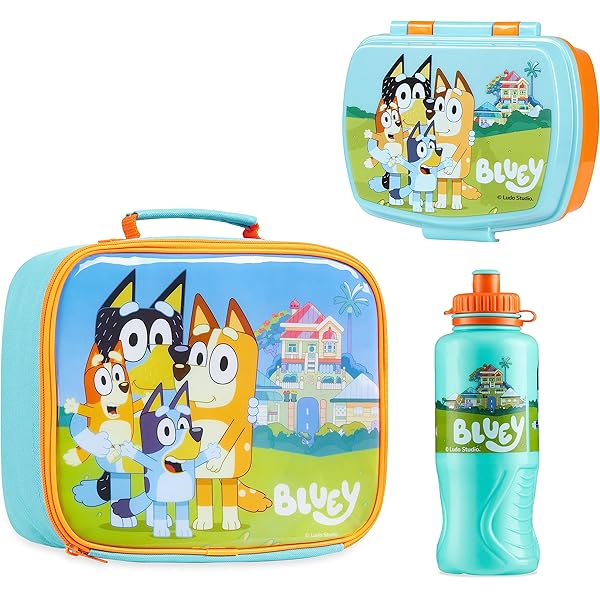 Set Cancelleria Bluey Ufficiale - Astuccio, Quaderni A5/A6, Matite Colorate, Penna, Per Scuola E Creatività Bambini - Foto 3