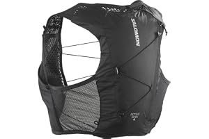 Salomon Active Skin 4 Enkel vätskeväst med bröstfickor SensiFit Comfort Precision-kompatibel koggar-säker förvaring för löpning