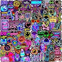 100 Pack Outdoor Adventure Stickers - Waterproof Vinyl Stickers For Hiking, Camping, Travel
