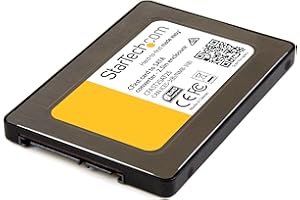 StarTech.com Adaptateur carte CFast vers SATA avec boîtier de 2,5" - Convertisseur carte mémoire CFast - SATA III 6 Gb/s (CFAST2SAT25)