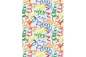 ARKRAFT 3 feuilles de papier cadeau 90 x 65 cm emballage sans plastique papier FSC (18-9167)