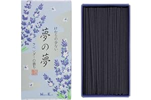 NIPPON KODO | Incenso Yume no Yume, Bastoncini di Incenso Naturale Giapponese, Fragranza Lavanda, Circa 200pz