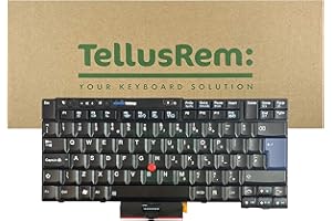 TellusRem replacement UK non-backlit keyboard for Lenovo Thinkpad T520 T520i T420S T420 T420i T400S T410S T410 T410I T510 T510i W510 W520 X220T X220s X220i X220