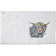 Croydex Art by Steven Brown Angus McCoo Bath Rug, Non-Slip Backing, Applique
