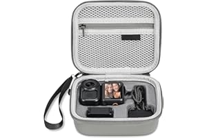 STARTRC PHOTO Étui pour Osmo Nano, Sac de Rangement Portable pour DJI Osmo Nano, Housse de Protection, étui de Voyage Rigide avec dragonne pour DJI Osmo Nano Accessoires