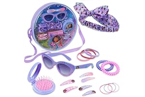 Disney Stitch Bolso Bandolera Bolsa Niña con Gafas de Sol UV400 y Accesorios Pelo Bolso con Accesorios para Niñas